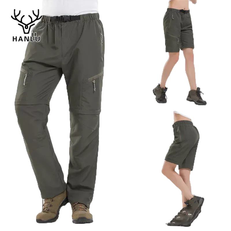 HANLU Quần Short Thể Thao Nhanh Khô Thời Trang Cho Nam