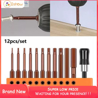 Bộ 12 tua vít lục giác 1 / 4 inch chất lượng cao chuyên dụng