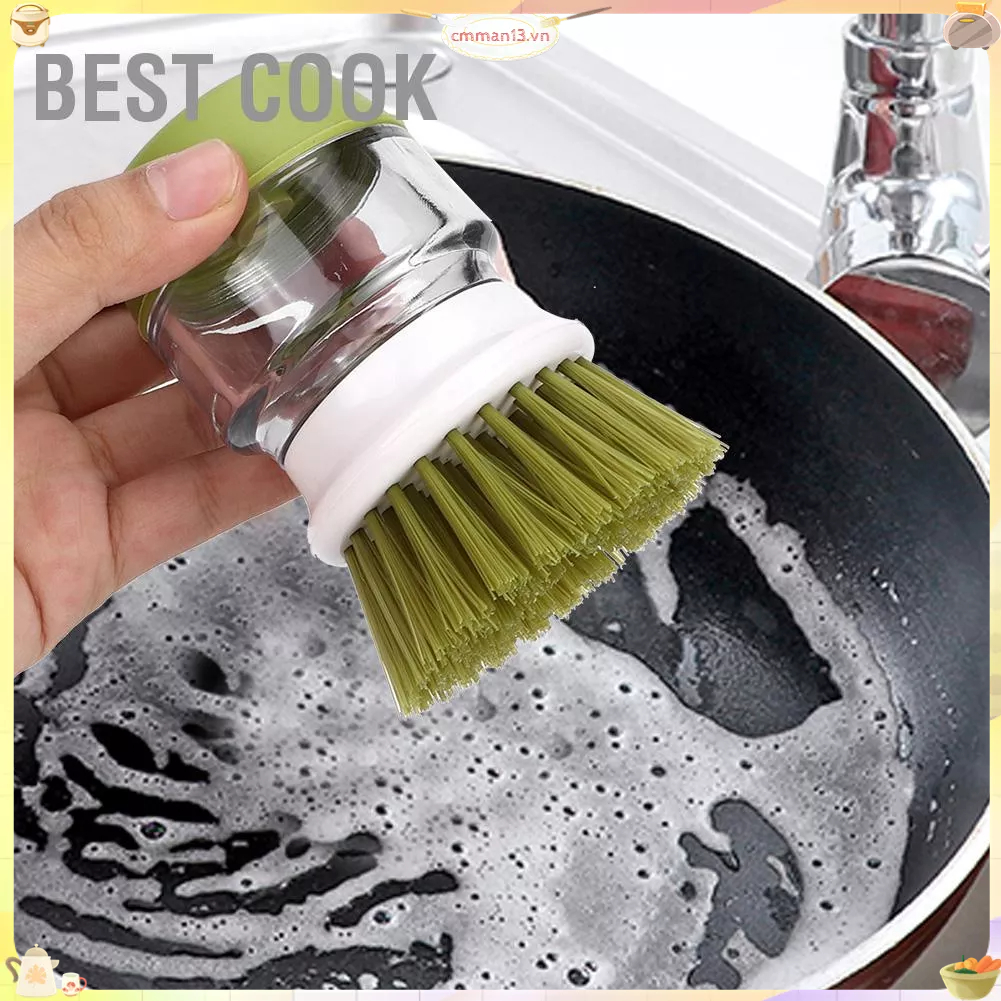 Best cook Hộp đựng xà phòng Làm sạch Bàn chải chà nồi bát đĩa có giá đỡ Dụng cụ rửa nhà bếp