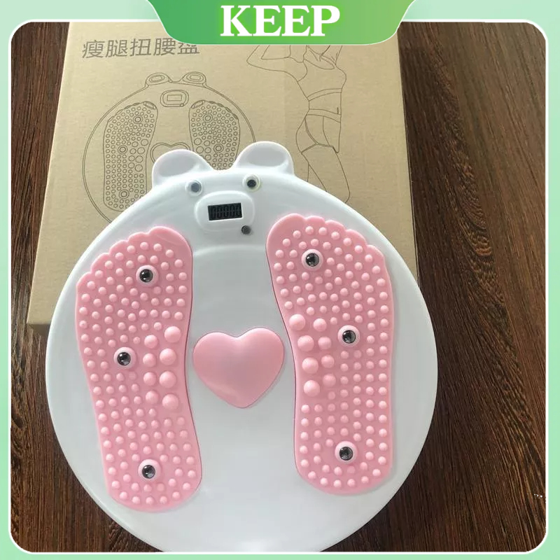 Đĩa xoay eo sắt tập thể dục 360 độ Đĩa Xoắn Eo Bảng Xoay Máy Tập Thể Dục Định Hình Cơ