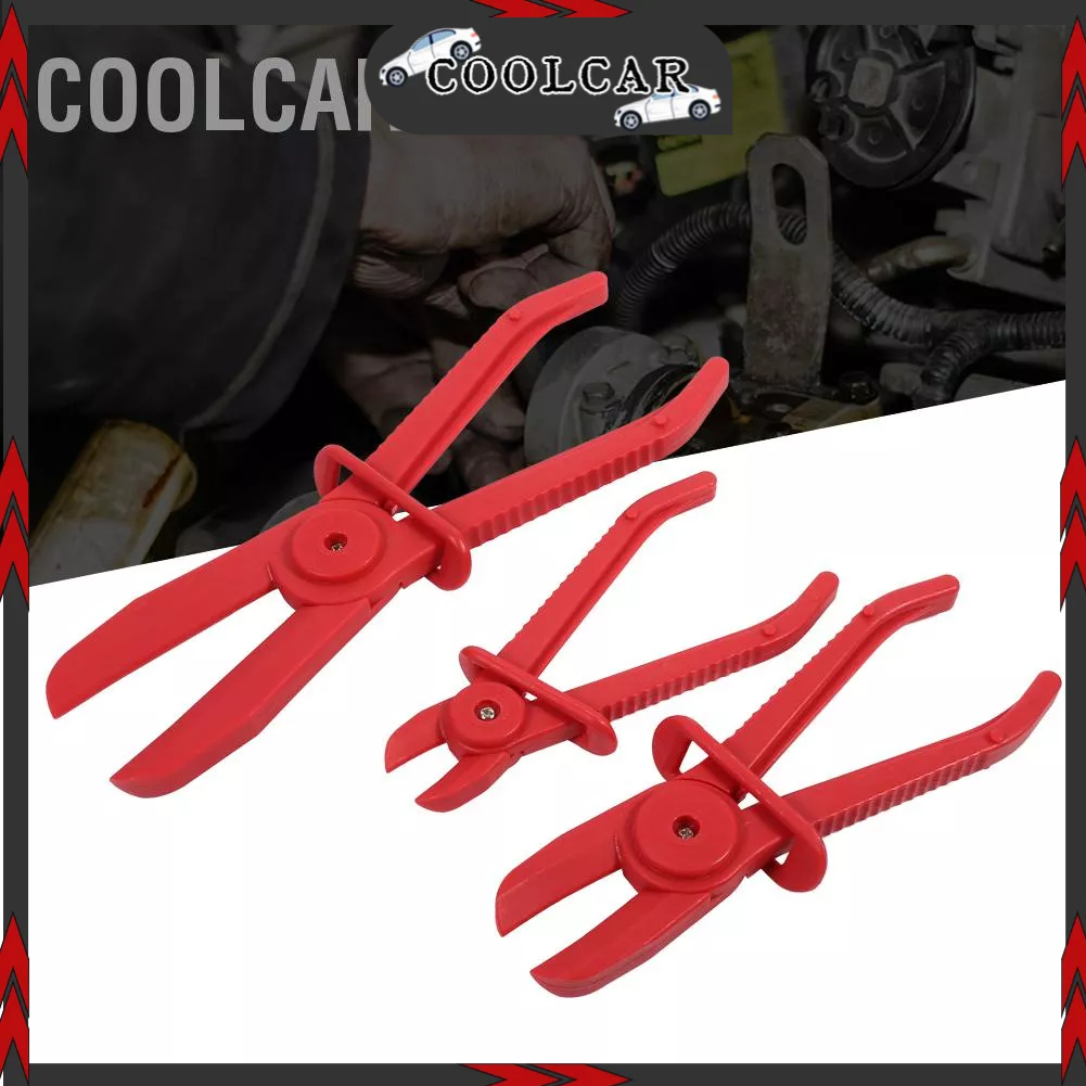CoolCar 3 Cái Nylon Ống Kẹp Bộ Dụng Cụ Phanh Nhiên Liệu Dòng Nước Kìm Rảnh Tay