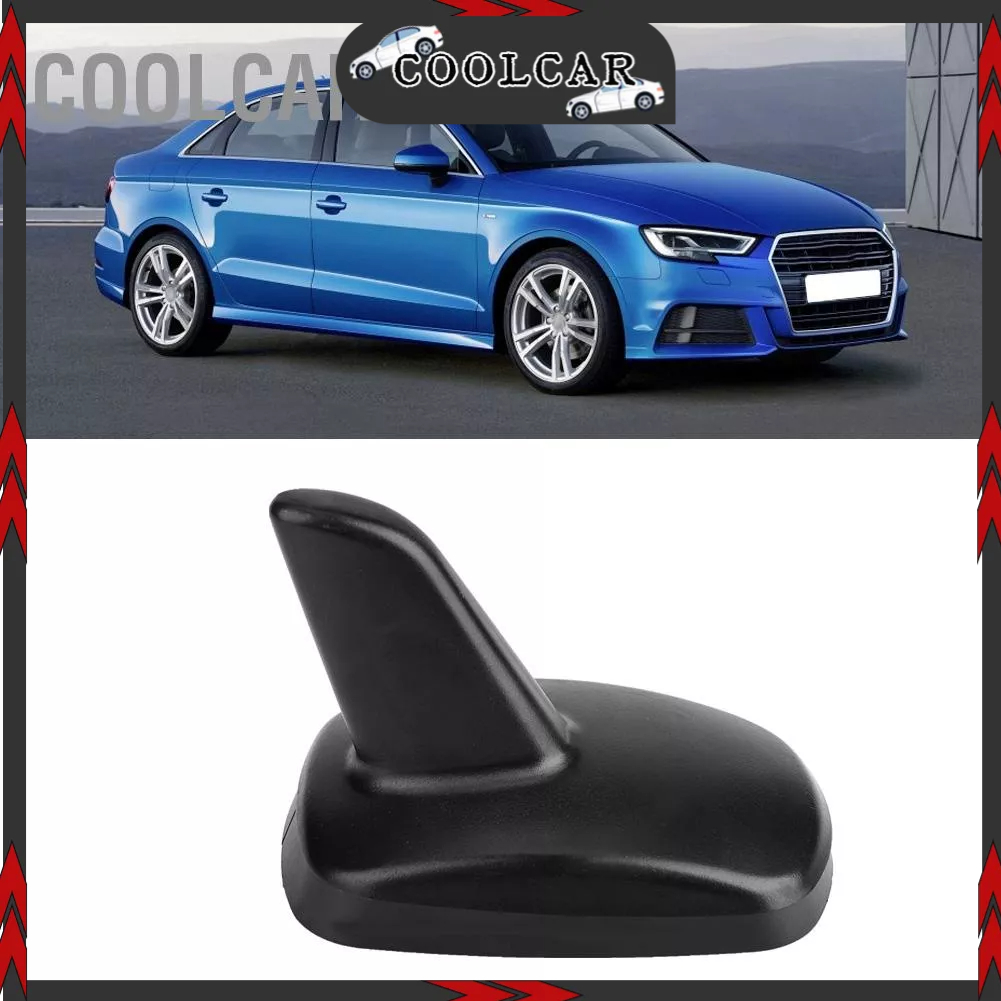 CoolCar Anten Vây Cá Mập Đen Trang Trí Mái Ô Tô Cho Xe Audi A3 2016-2018 3897ZIY