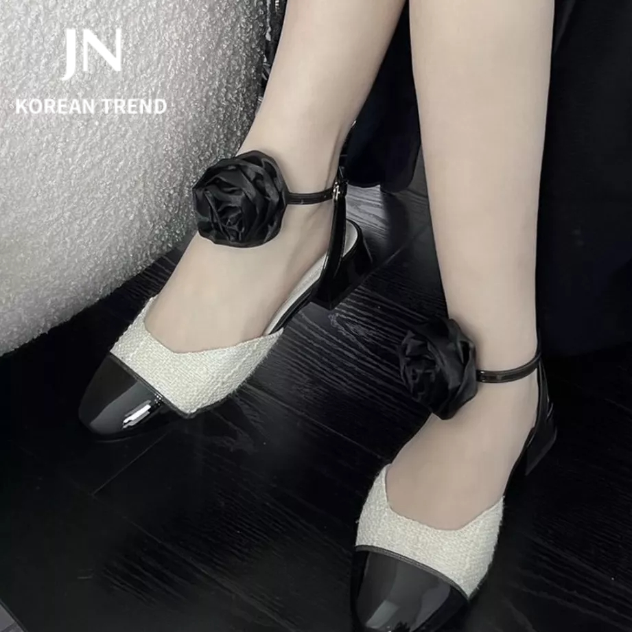 JNstudio dép nữ fashion sandal nữ nữ dép nữ đế cao 2023 INS Hot Trend 041307