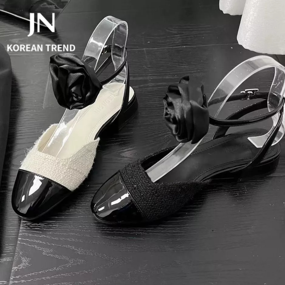 JNstudio dép nữ fashion sandal nữ nữ dép nữ đế cao 2023 INS Hot Trend 041307