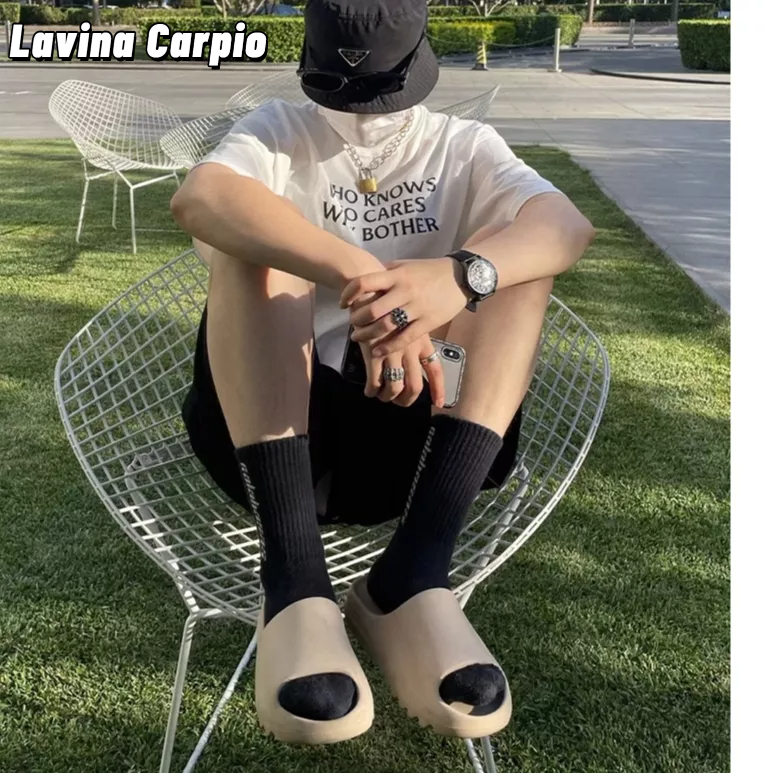 Dép LAVINA CARPIO đế dày chống trượt thời trang mùa hè dành cho nam size lớn