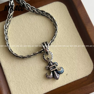 Vòng cổ nữ Vòng cổ neo đầy màu sắc Vòng cổ dày cổ điển