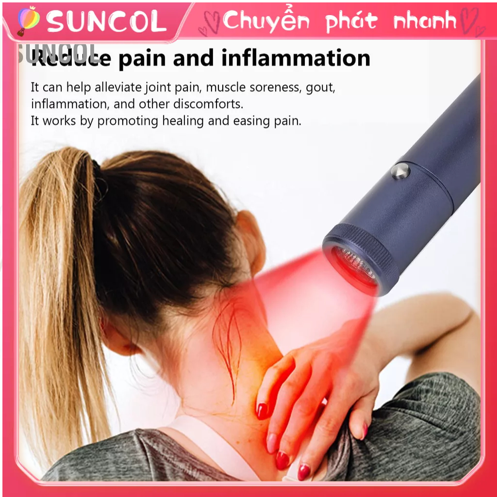 Đau Canker Thiết Bị Đầu Có Thể Tháo Rời LED Xanh Đỏ Trị Liệu Cho Môi Mũi Tai Cơ UPONE