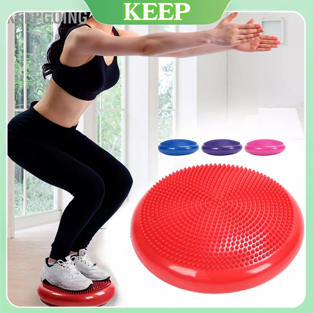 Keepgoing Chuyên Nghiệp Cân Bằng Đĩa Đệm Thảm Tập Yoga Massage Bóng Thể Dục