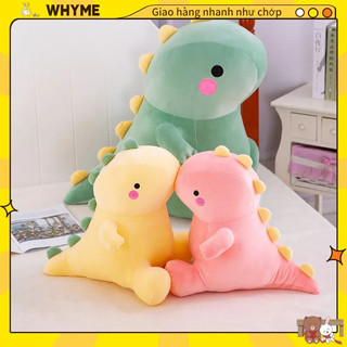 Gấu bông khủng long thú nhồi bông hình khủng long dễ thương cho bé - gối bông khủng long whyme