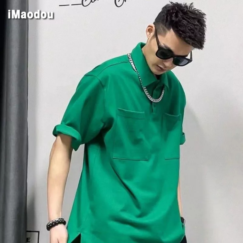 Áo Thun POLO Tay Ngắn Cỡ Lớn 150kg Thời Trang Mùa Hè Hàng Mới Dành Cho Nam