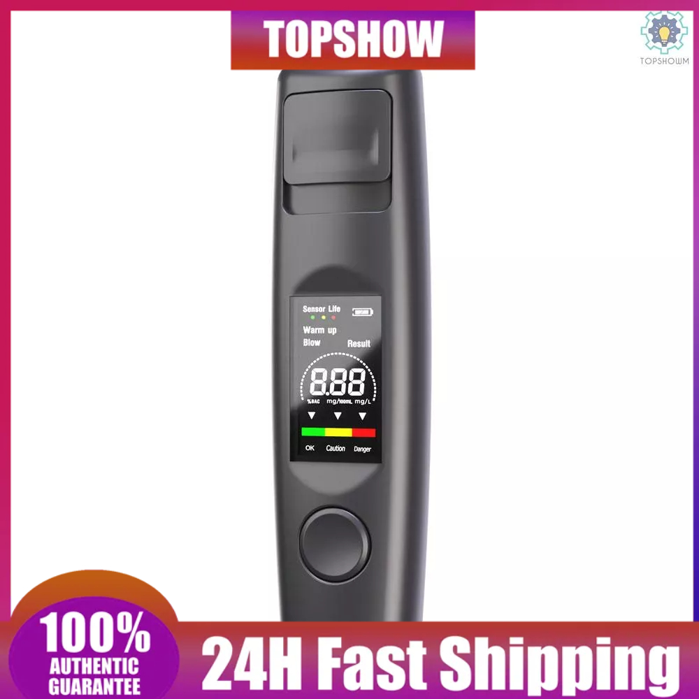 Máy Kiểm Tra Nồng Độ Cồn Cầm Tay Độ Nhạy Cao Không Tiếp Xúc Màn Hình LCD 10s