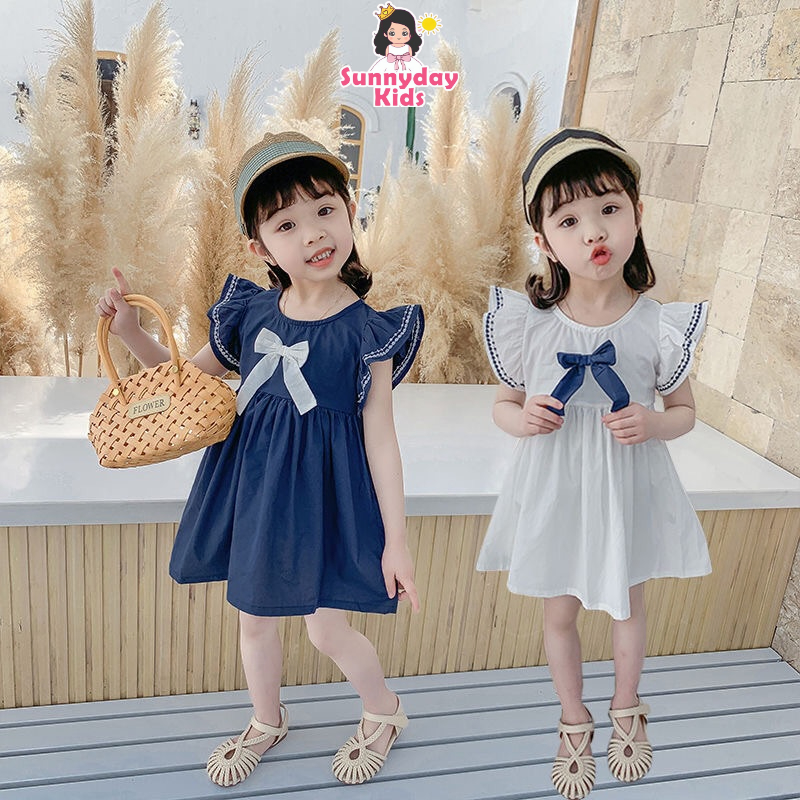 Đầm Công Chúa Thiết Kế Xinh Xắn Thời Trang Cho Bé Gái 1 Tuổi