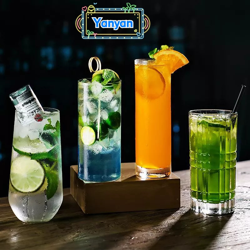 Ly Thủy Tinh Pha Chế Cocktail Mojito