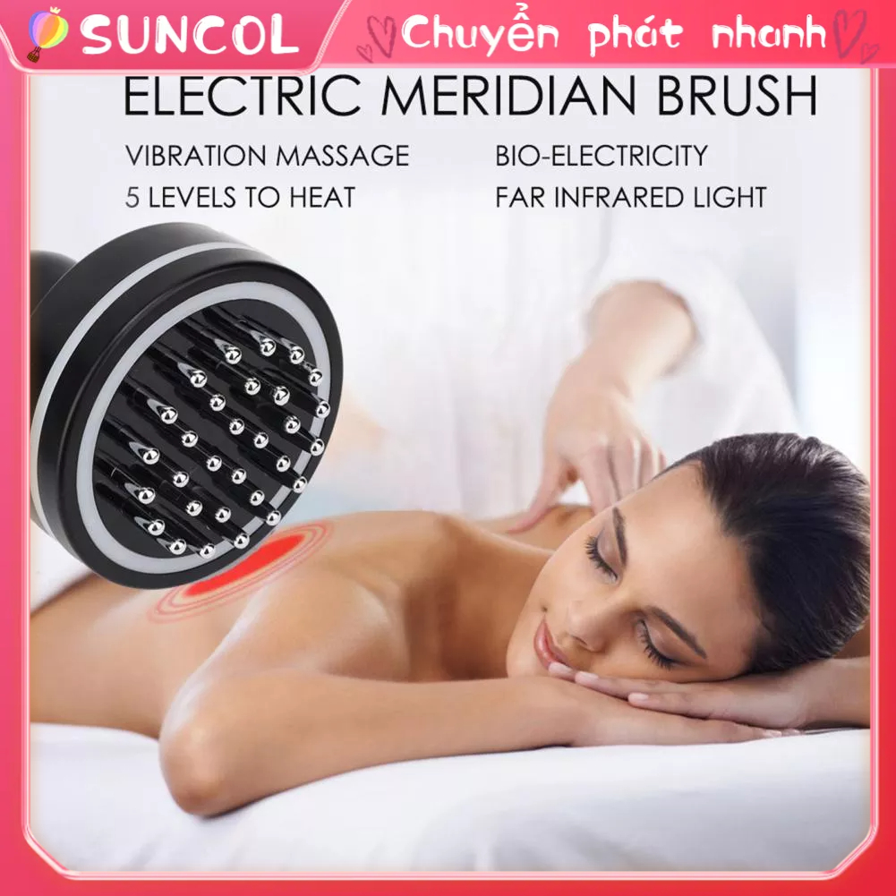 Bàn chải Meridian cơ thể giảm béo bằng tia hồng ngoại MicroElectric Sưởi ấm cho sức khỏe SUNCOL