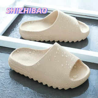 Dép bánh mì SHIZHIBAO hở mũi gợn sóng thời trang cho cặp đôi