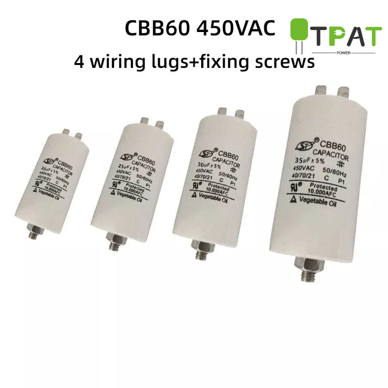 Máy Bơm Máy Nén Cbb60 Tụ Nước 20uf 25uf 30uf 35uf 40uf pxb1