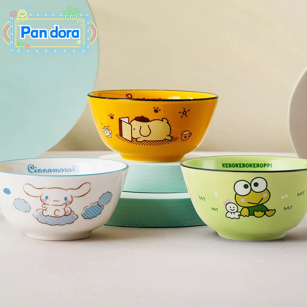 Tô Sứ Nhỏ Họa Tiết Hoạt Hình Sáng Tạo Độc Đáo