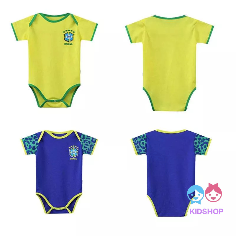 Quần áo bóng đá trẻ em 3-18 tháng 2022