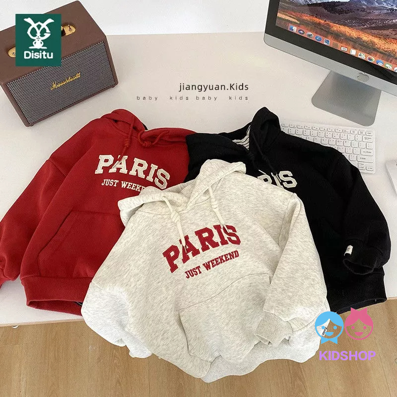 Áo Hoodie Màu Đỏ Ấm Áp Mừng Năm Mới Cho Bé