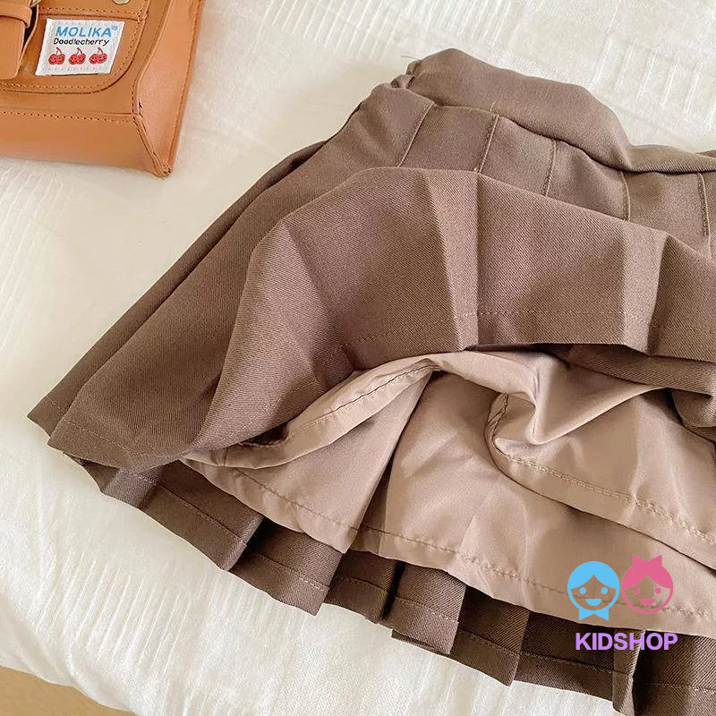 Áo Sweater Dệt Kim Kẻ Sọc Ca Rô Thời Trang Mùa Thu Cho Bé 1-7 Tuổi