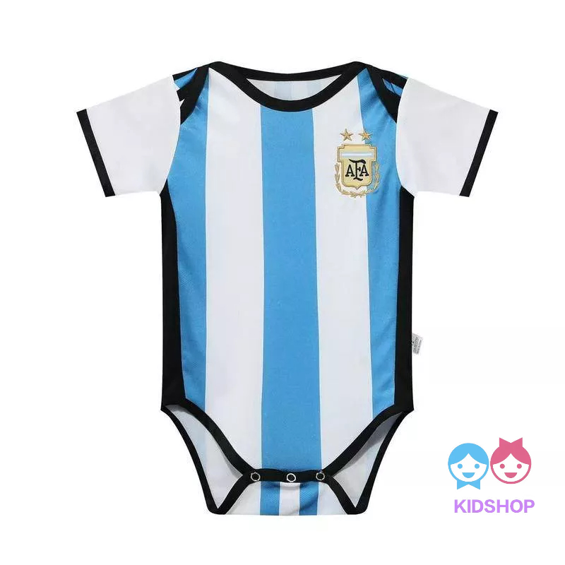 Quần áo bóng đá trẻ em 3-18 tháng 2022