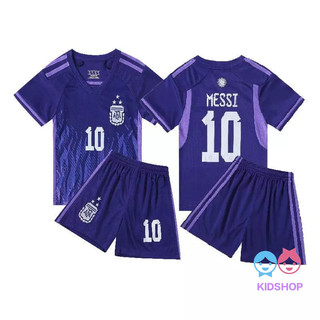 Áo bóng đá số 10 messi brazil 10 nemar 3 sao thời trang cho bé