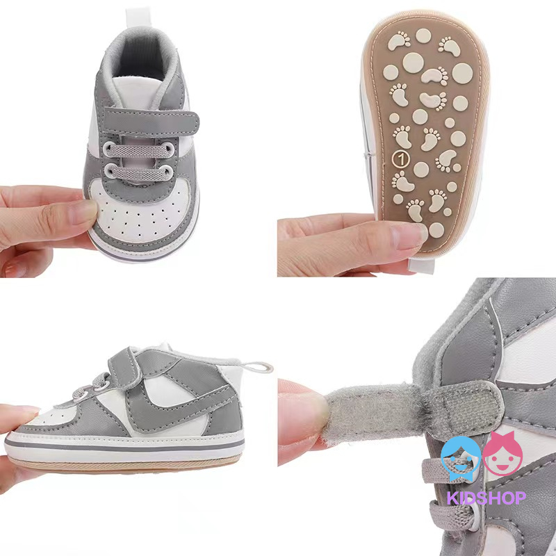 Giày Sneaker Đế Mềm Cho Bé Tập Đi
