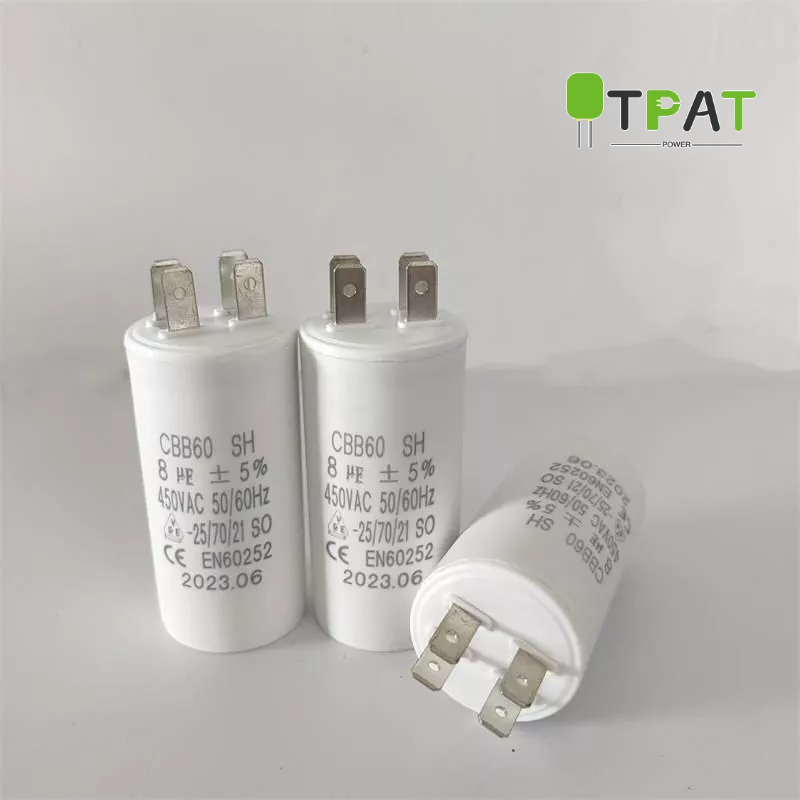 Tụ Điện Kim Loại CBB60 8uf 450VAC 4 Tháng Sáu 2023