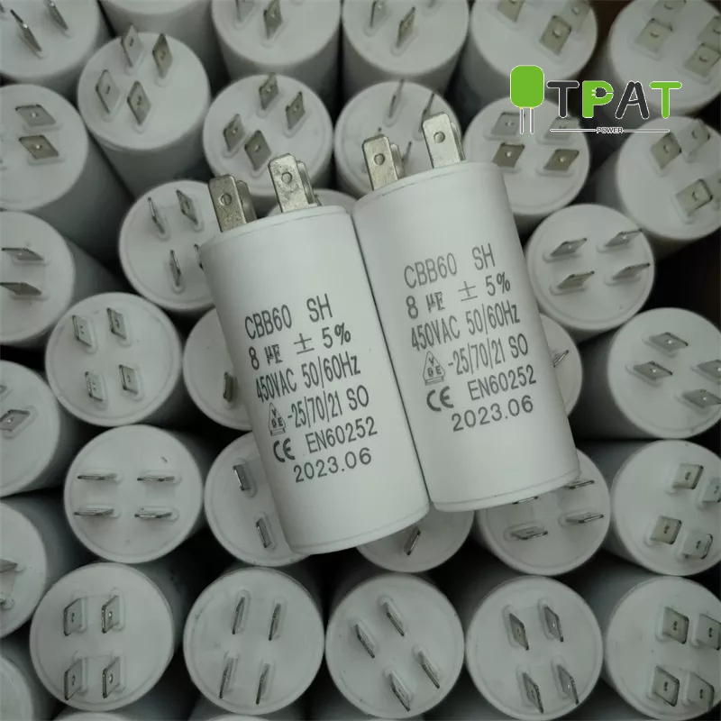 Tụ Điện Kim Loại CBB60 8uf 450VAC 4 Tháng Sáu 2023