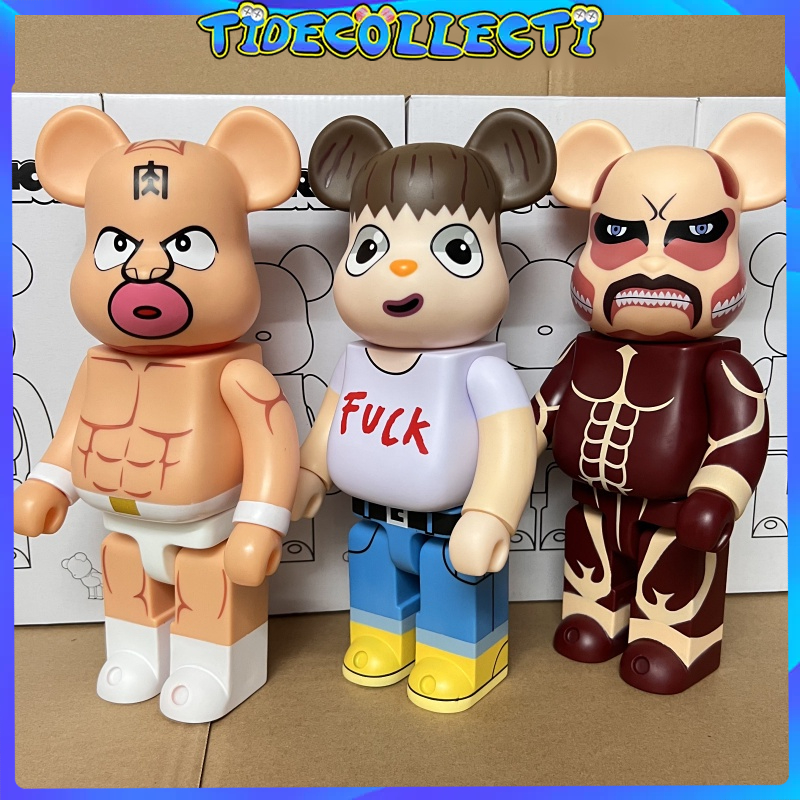 Mô Hình Nhân Vật Bearbrick 400% Kinnikuman Trong Phim Attack on Titan