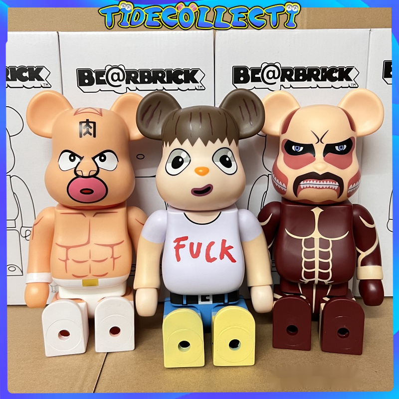 Mô Hình Nhân Vật Bearbrick 400% Kinnikuman Trong Phim Attack on Titan