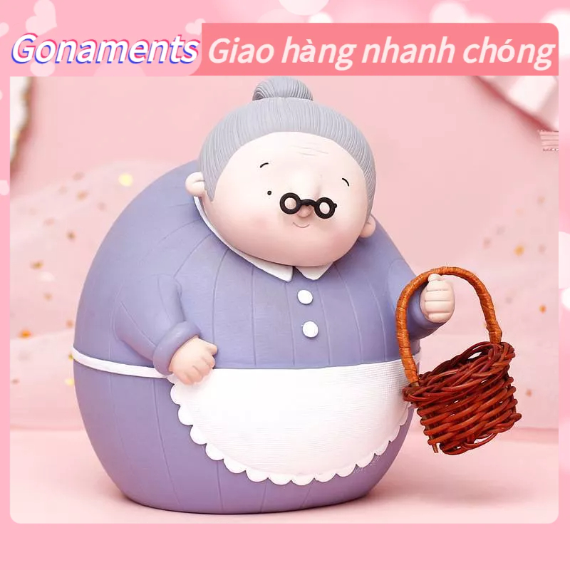 Ống bỏ tiết kiệm hình ngôi nhà hoạt hình dễ thương Gonaments O.