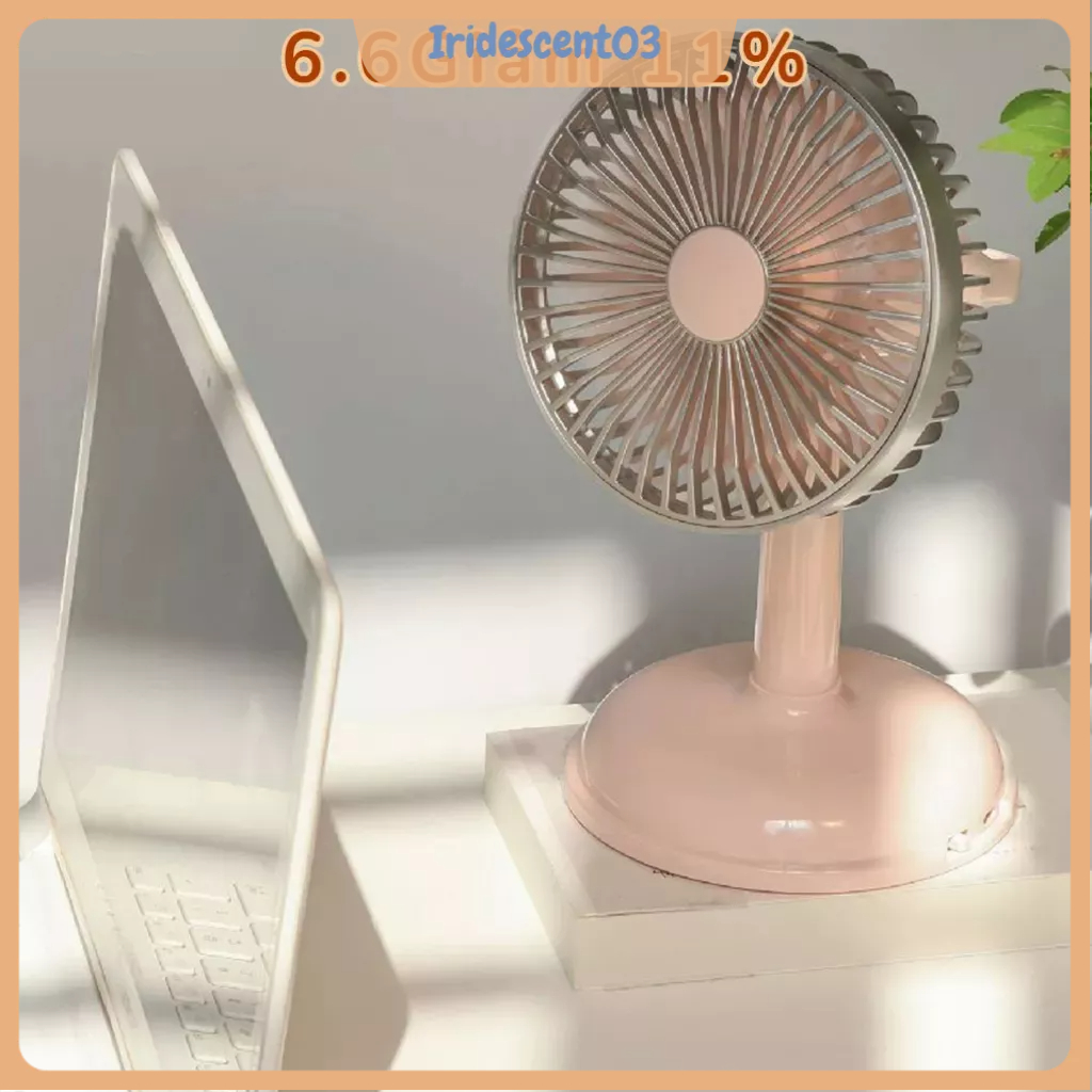 Quạt điện nhỏ Di động đơn giản Cổ điển màu tinh khiết Sạc USB cho mùa hè