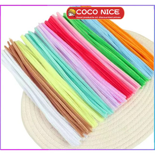 Set 10 que xoắn diy màu sắc macaron dành cho trẻ em làm đồ chơi