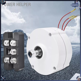 Power Helper Máy phát điện nam châm vĩnh cửu tuabin gió 12V 100W xoay chiều đồng bộ 3 pha NE‑100 cmman12.vn