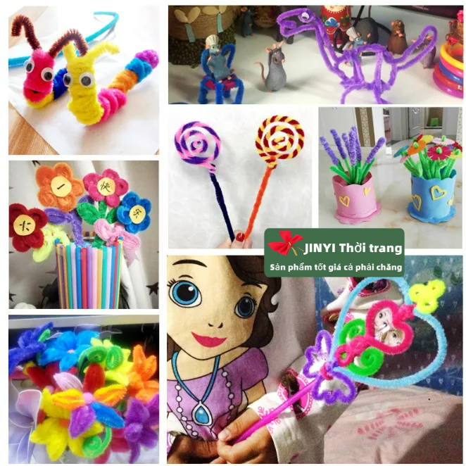 Set 10 Que Xoắn diy Màu Sắc Macaron Dành Cho Trẻ Em Làm Đồ Chơi