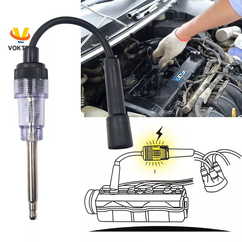 Dụng Cụ Kiểm Tra Bugi Đánh Lửa Xe Hơi 12V