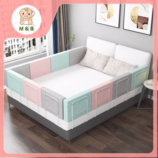   HOT  M & B trẻ em chống rơi giường bảo vệ chiều cao có thể điều chỉnh 