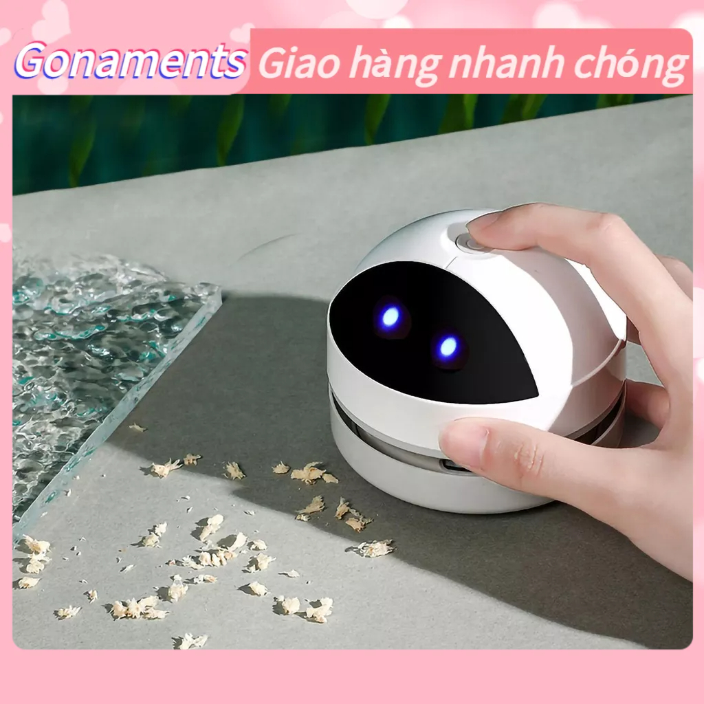 Máy Tính Để Bàn Hút Bụi USB Mini Di Động Cho Tẩy Bút Chì Vụn Vệ Sinh Phím Gonaments