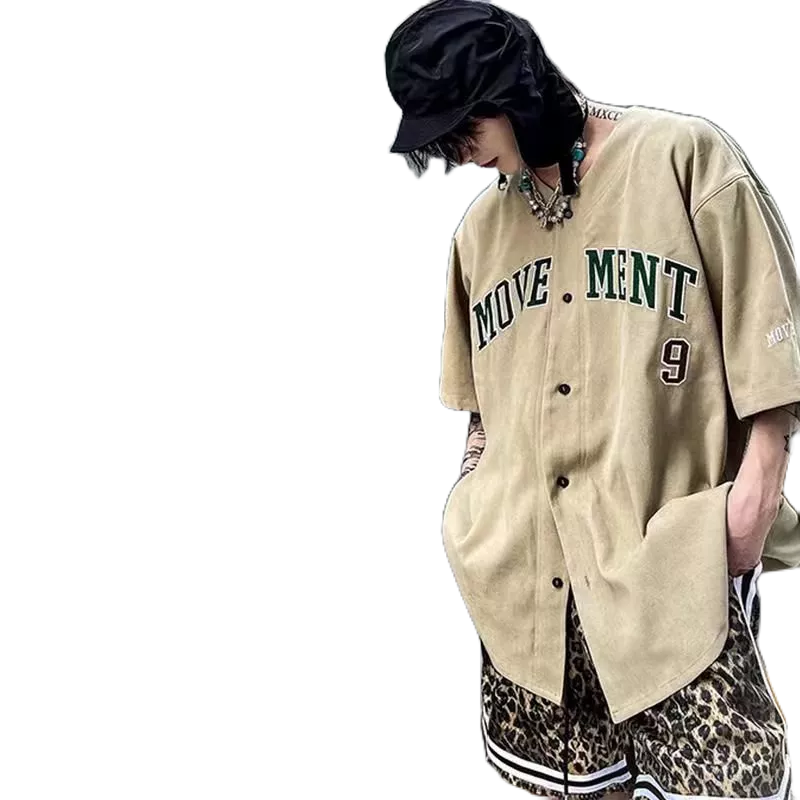 Áo Khoác Bóng Chày Dáng Rộng Phong Cách hip hop Nhật Bản Thời Trang Cho Nam Và Nữ