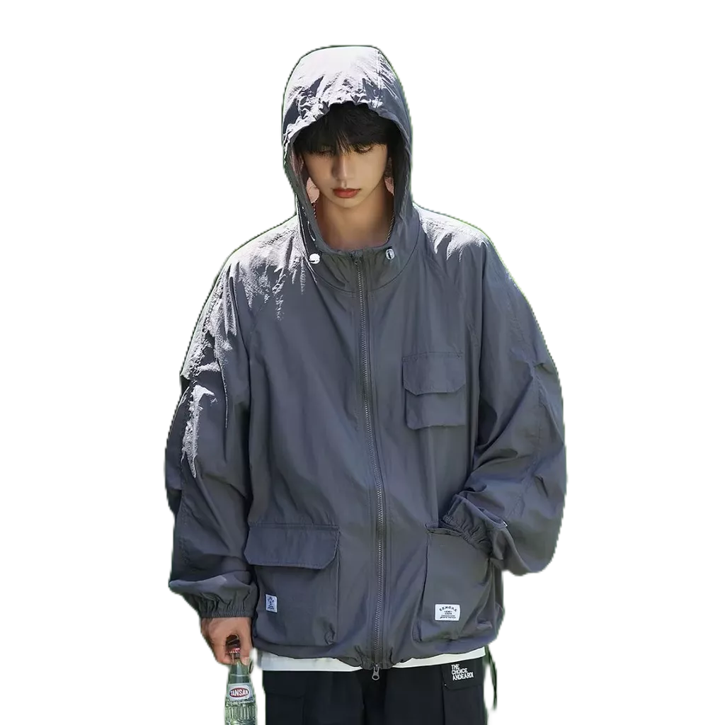 Áo Khoác Leo Núi Chống Tia Cực Tím UPF50 Cho Nam Nữ