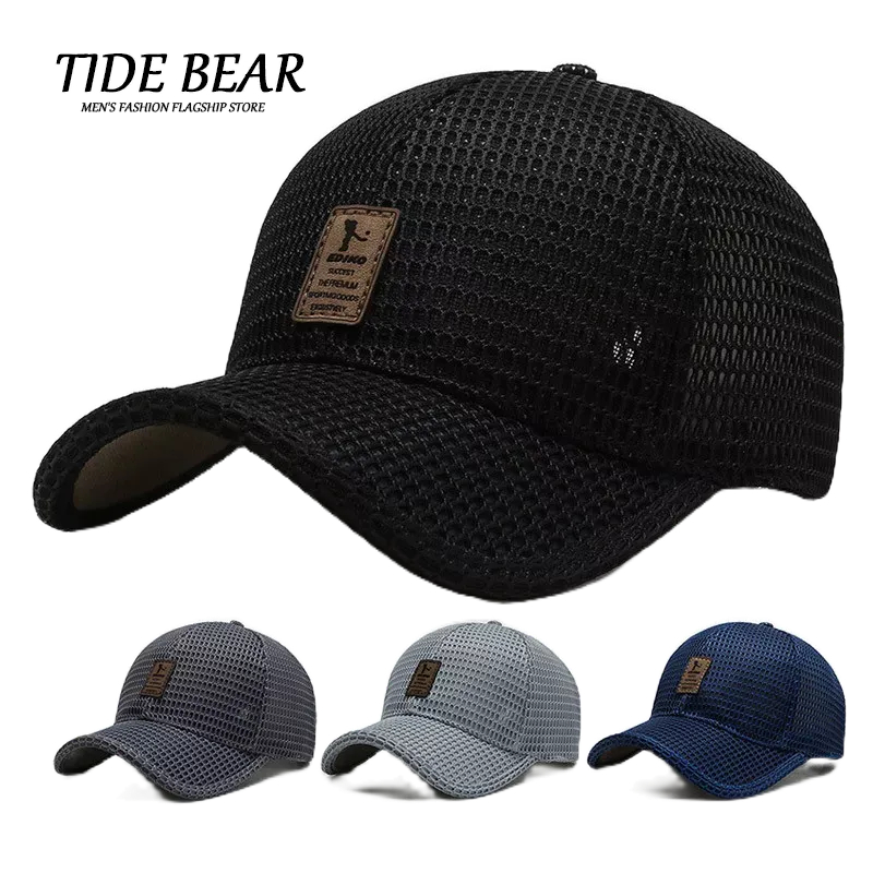 TIDE BEAR Nón Lưỡi Trai Thời Trang Hàn Quốc Dành Cho Nam