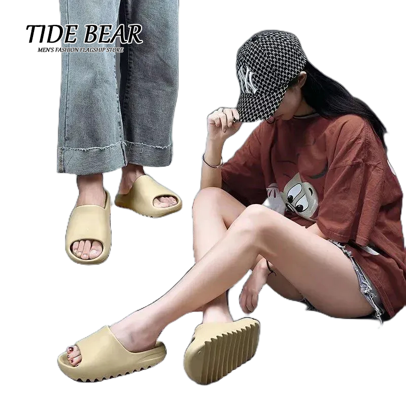 Tide Dép Đi Biển Chống Trượt Hình Gấu Cho Nam Và Nữ Có 4 Màu Để Chọn Lựa