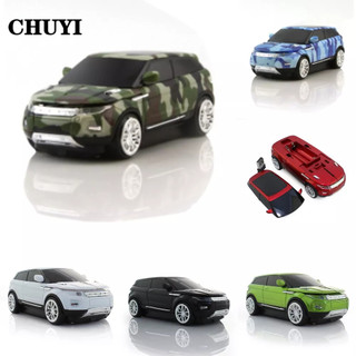 CHUYI Chuột Quang Không Dây USB 2.4GHz Suv Pin AAA Nano 1600dpi Hình Xe Hơi Thể Thao