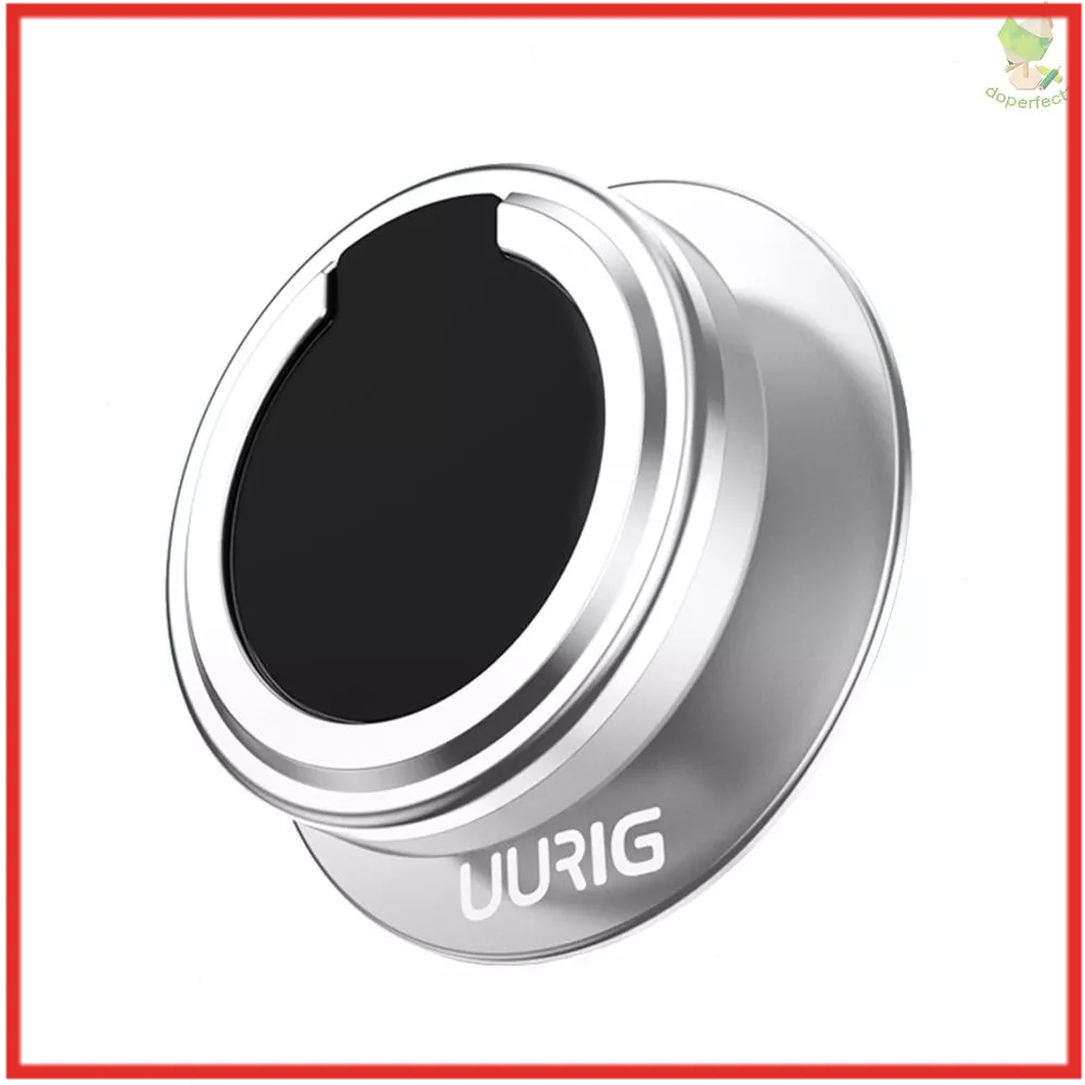 UURIG PH-07 Portable Magnetic Phone Mount Phone Holder Phone Wall Mount Aluminum Alloy Replacement for iPhone 14/13/12 S Came-6.5