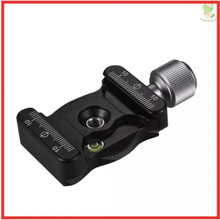 停售已下架 Aluminium Alloy Quick Release Clamp with 1/4 & 3/8 Inch Screw Mount Bubble Level for Ballhead Tripods Camera Accessories Came-6.5