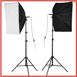 停售已下架 Studio Softbox Lighting Kit Professional 85W Bi-color Temperature LED Video Light Accessories with 50*70cm Softbox and Came-6.5