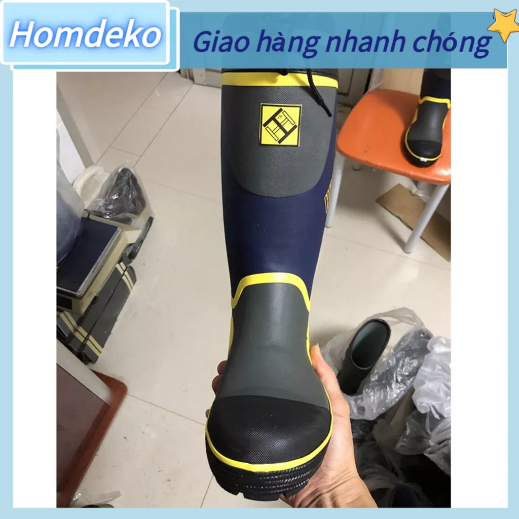 Ủng cao su, Ủng đi mưa chống nước, chống trượt Homdeko V.