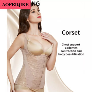 AOFEIQIKE AOFEIQIKE Áo Nịt Ngực Định Hình Cơ Thể Phối Ren Quyến Rũ Cho Nữ