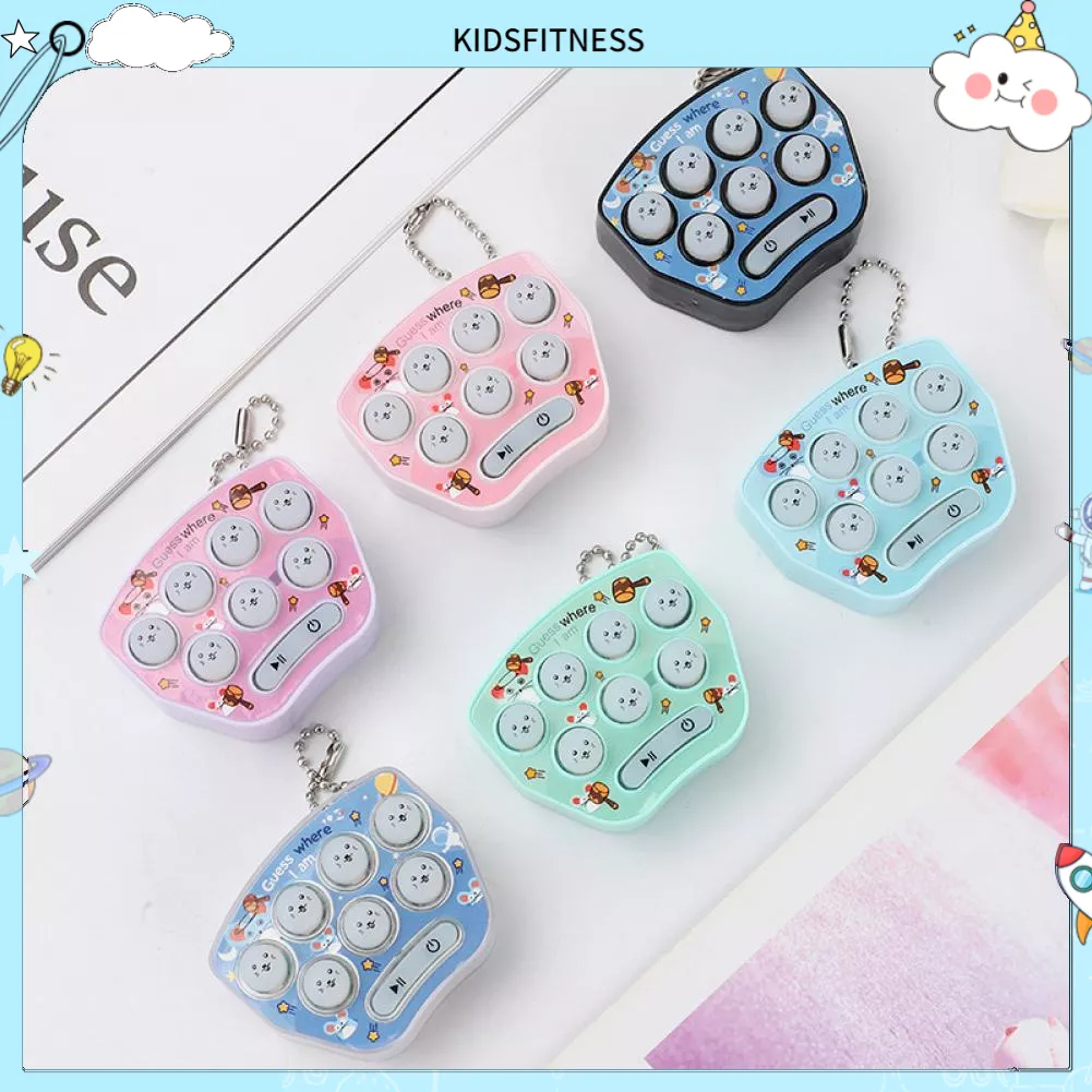 Kids Fitness Máy chơi game hamster cầm tay mini giáo dục sớm cho trẻ nhỏ thiết kế dễ mang theo
